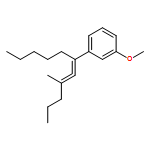 Benzene, 1-methoxy-3-(3-methyl-1-pentyl-1,2-hexadien-1-yl)-