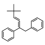 Benzene, 1,1'-[1-(3,3-dimethyl-1-butenylidene)-1,2-ethanediyl]bis- (9CI)