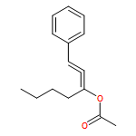 1,2-Heptadien-3-ol, 1-phenyl-, 3-acetate