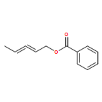 2,3-Pentadien-1-ol, 1-benzoate