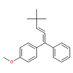 Benzene, 1-(4,4-dimethyl-1-phenyl-1,2-pentadien-1-yl)-4-methoxy-