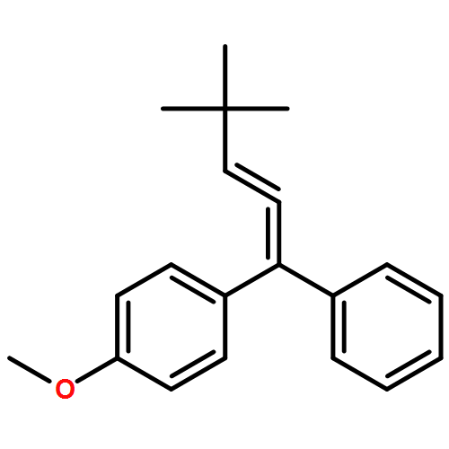 Benzene, 1-(4,4-dimethyl-1-phenyl-1,2-pentadien-1-yl)-4-methoxy-