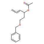 4,5-Hexadien-3-ol, 1-(phenylmethoxy)-, 3-acetate