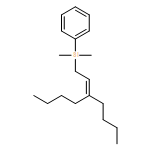 Benzene, [(3-butyl-2-hepten-1-yl)dimethylsilyl]-