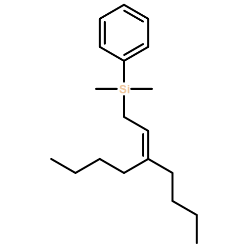 Benzene, [(3-butyl-2-hepten-1-yl)dimethylsilyl]-