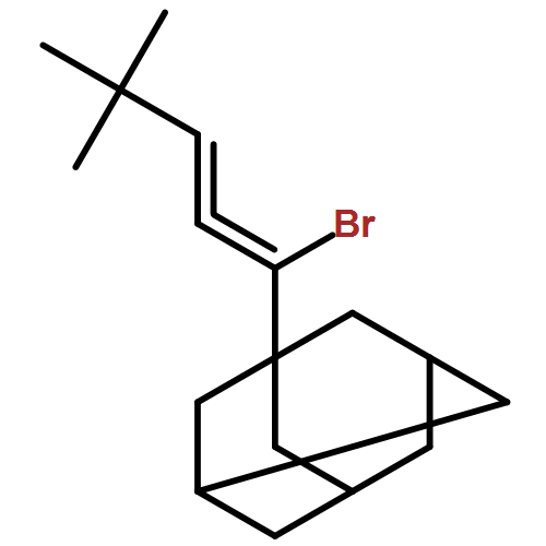 Tricyclo[3.3.1.13,7]decane, 1-(1-bromo-4,4-dimethyl-1,2-pentadien-1-yl)-