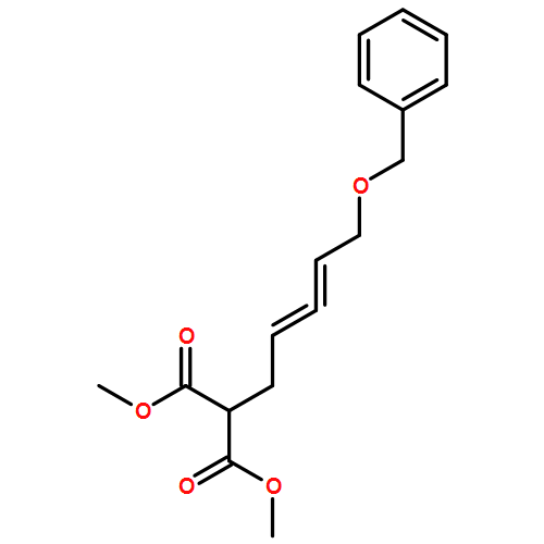 Propanedioic acid, 2-[5-(phenylmethoxy)-2,3-pentadien-1-yl]-, 1,3-dimethyl ester