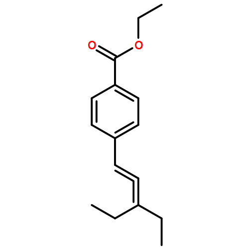 Benzoic acid, 4-(3-ethyl-1,2-pentadien-1-yl)-, ethyl ester