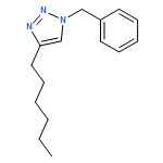 1H-1,2,3-Triazole, 4-hexyl-1-(phenylmethyl)-