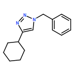 1H-1,2,3-Triazole, 4-cyclohexyl-1-(phenylmethyl)-