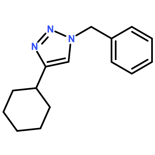 1H-1,2,3-Triazole, 4-cyclohexyl-1-(phenylmethyl)-