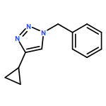 1H-1,2,3-Triazole, 4-cyclopropyl-1-(phenylmethyl)-