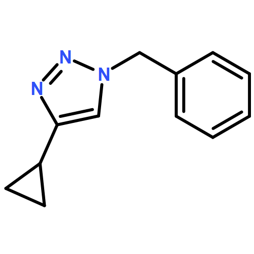 1H-1,2,3-Triazole, 4-cyclopropyl-1-(phenylmethyl)-