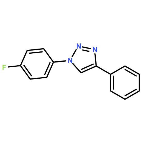 1H-1,2,3-Triazole, 1-(4-fluorophenyl)-4-phenyl-