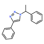 1H-1,2,3-Triazole, 4-phenyl-1-(1-phenylethyl)-