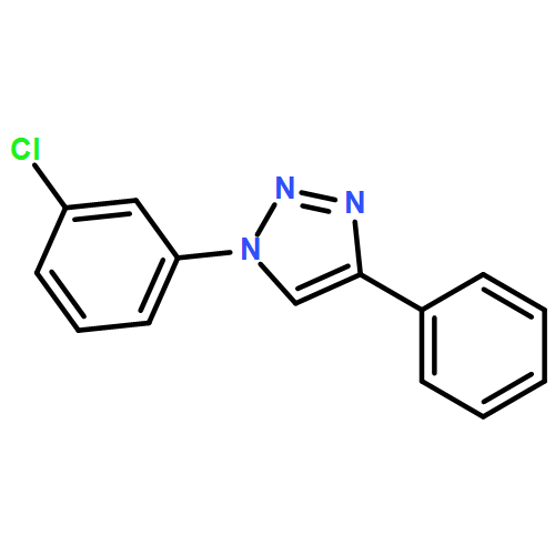 1H-1,2,3-Triazole, 1-(3-chlorophenyl)-4-phenyl-