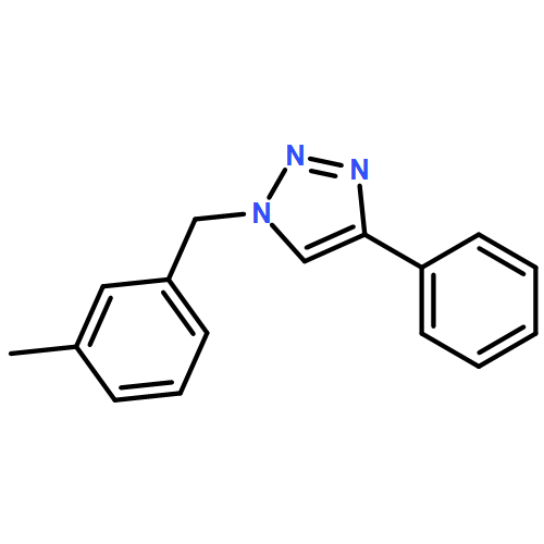 1H-1,2,3-Triazole, 1-[(3-methylphenyl)methyl]-4-phenyl-