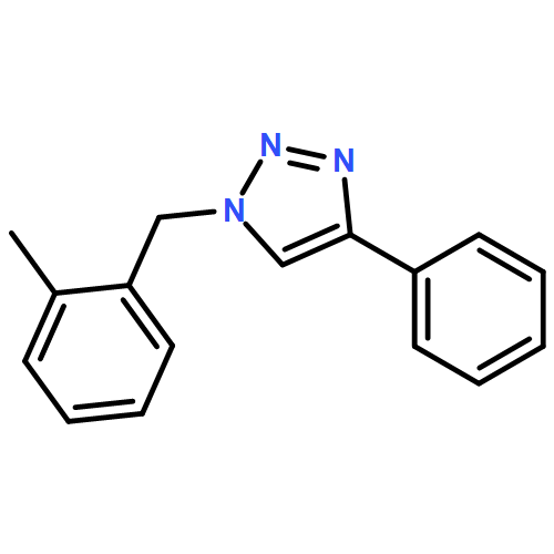 1H-1,2,3-Triazole, 1-[(2-methylphenyl)methyl]-4-phenyl-