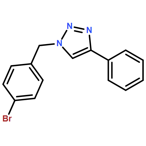 1H-1,2,3-Triazole, 1-[(4-bromophenyl)methyl]-4-phenyl-