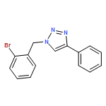 1H-1,2,3-Triazole, 1-[(2-bromophenyl)methyl]-4-phenyl-