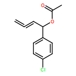 Benzenemethanol, 4-chloro-α-1,2-propadien-1-yl-, 1-acetate