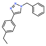 1H-1,2,3-Triazole, 4-(4-ethylphenyl)-1-(phenylmethyl)-