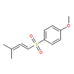 Benzene, 1-methoxy-4-[(3-methyl-1,2-butadien-1-yl)sulfonyl]-