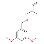 Benzene, 1,3-dimethoxy-5-[[(2-methyl-2,3-butadien-1-yl)oxy]methyl]-