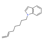 1H-Indole, 1-(6,7-octadien-1-yl)-