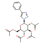 1H-1,2,3-Triazole, 4-phenyl-1-(2,3,4,6-tetra-O-acetyl-β-D-glucopyranosyl)-