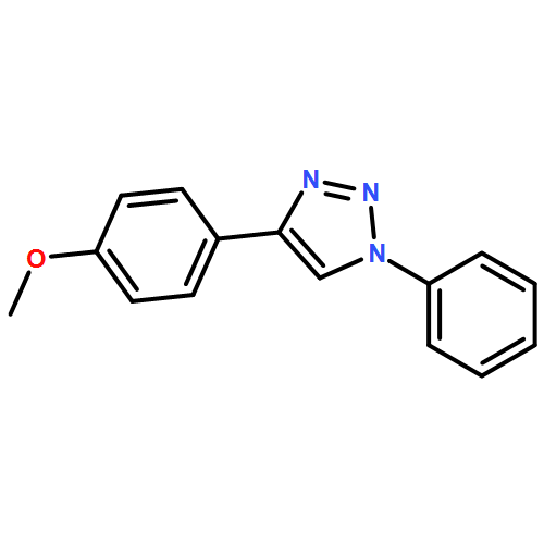 1H-1,2,3-Triazole, 4-(4-methoxyphenyl)-1-phenyl-