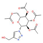 1H-1,2,3-Triazole-4-methanol, 1-(2,3,4,6-tetra-O-acetyl-β-D-glucopyranosyl)-