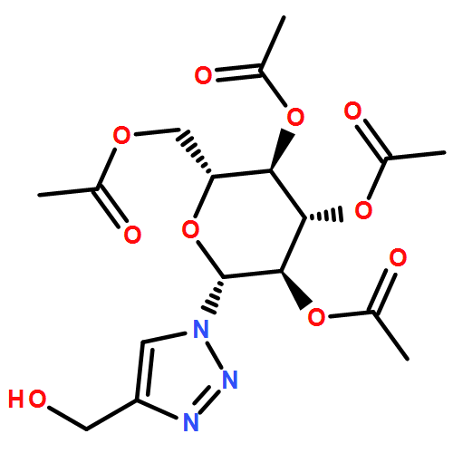 1H-1,2,3-Triazole-4-methanol, 1-(2,3,4,6-tetra-O-acetyl-β-D-glucopyranosyl)-