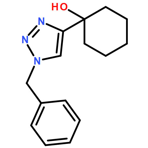 Cyclohexanol, 1-[1-(phenylmethyl)-1H-1,2,3-triazol-4-yl]-