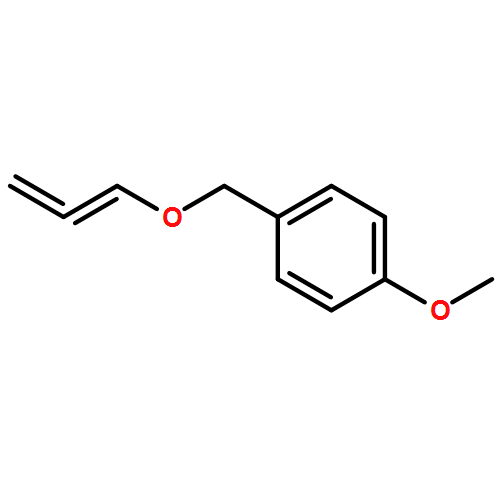 Benzene, 1-methoxy-4-[(1,2-propadien-1-yloxy)methyl]-