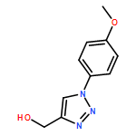 1H-1,2,3-Triazole-4-methanol, 1-(4-methoxyphenyl)-