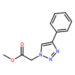 1H-1,2,3-Triazole-1-acetic acid, 4-phenyl-, methyl ester