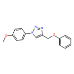 1H-1,2,3-Triazole, 1-(4-methoxyphenyl)-4-(phenoxymethyl)-