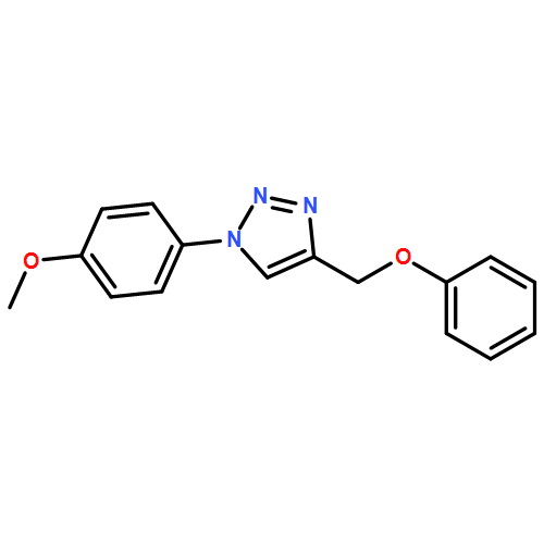 1H-1,2,3-Triazole, 1-(4-methoxyphenyl)-4-(phenoxymethyl)-