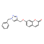 2H-1-Benzopyran-2-one, 7-[[1-(phenylmethyl)-1H-1,2,3-triazol-4-yl]methoxy]-