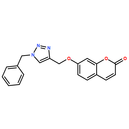 2H-1-Benzopyran-2-one, 7-[[1-(phenylmethyl)-1H-1,2,3-triazol-4-yl]methoxy]-