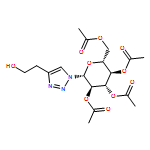 1H-1,2,3-Triazole-4-ethanol, 1-(2,3,4,6-tetra-O-acetyl-β-D-glucopyranosyl)-