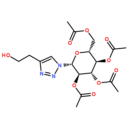 1H-1,2,3-Triazole-4-ethanol, 1-(2,3,4,6-tetra-O-acetyl-β-D-glucopyranosyl)-