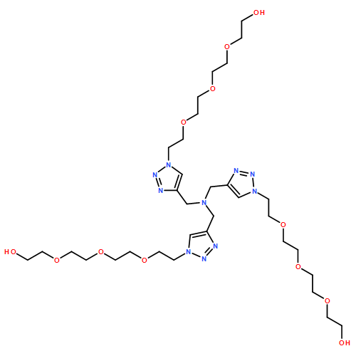 Ethanol, 2,2',2''-[nitrilotris(methylene-1H-1,2,3-triazole-4,1-diyl-2,1-ethanediyloxy-2,1-ethanediyloxy-2,1-ethanediyloxy)]tris-