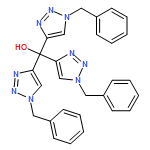 1H-1,2,3-Triazole-4-methanol, 1-(phenylmethyl)-α,α-bis[1-(phenylmethyl)-1H-1,2,3-triazol-4-yl]-