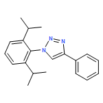 1H-1,2,3-Triazole, 1-[2,6-bis(1-methylethyl)phenyl]-4-phenyl-