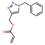 2-Propenoic acid, [1-(phenylmethyl)-1H-1,2,3-triazol-4-yl]methyl ester