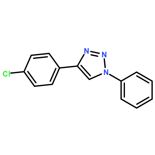 1H-1,2,3-Triazole, 4-(4-chlorophenyl)-1-phenyl-