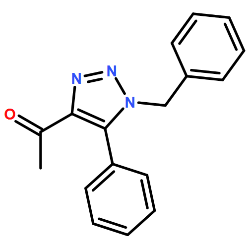 Ethanone, 1-[5-phenyl-1-(phenylmethyl)-1H-1,2,3-triazol-4-yl]-