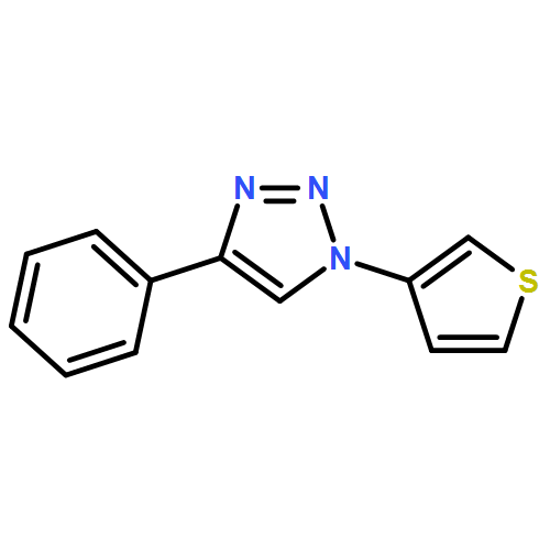 1H-1,2,3-Triazole, 4-phenyl-1-(3-thienyl)-